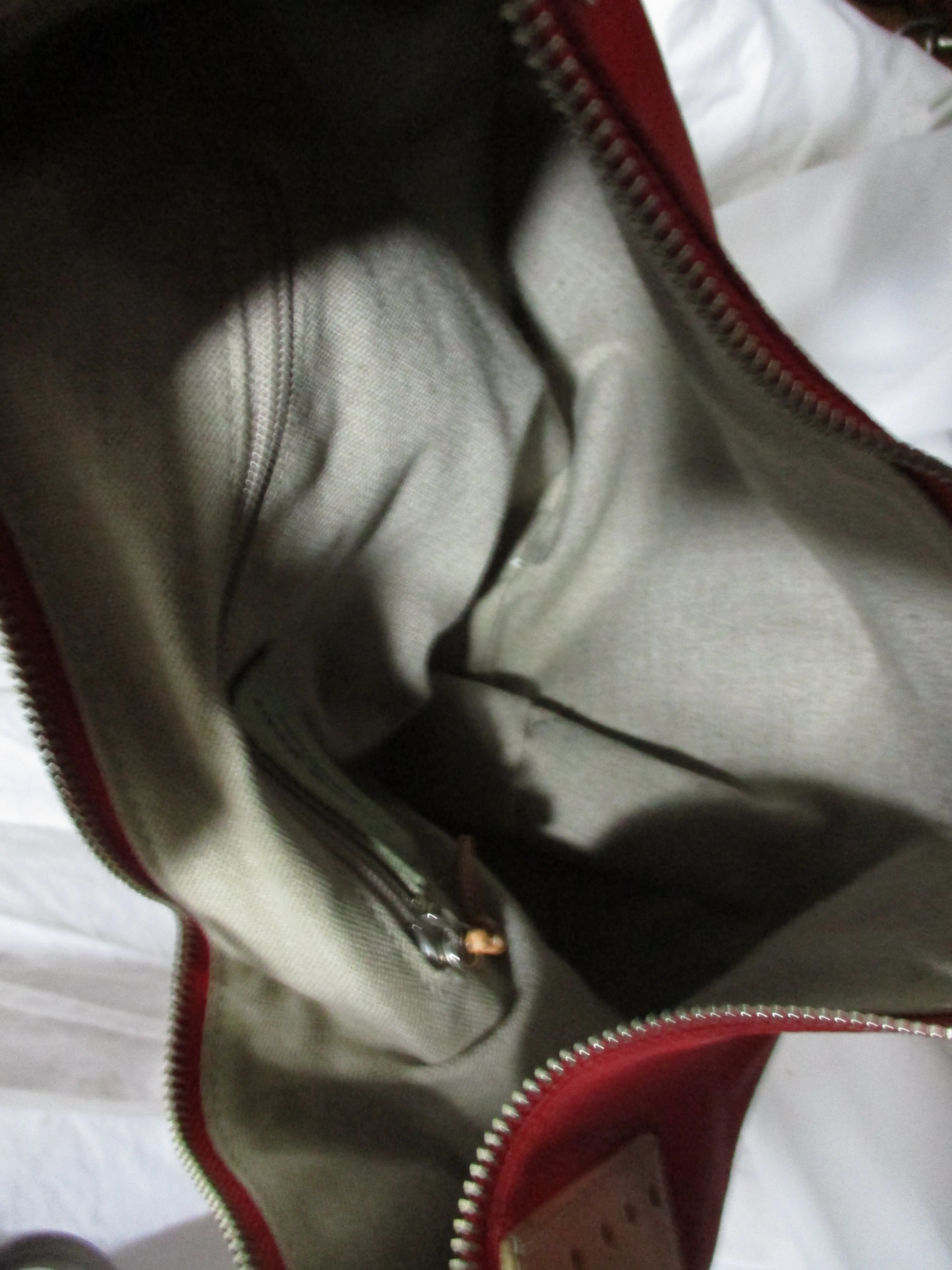 PETER KENT leather hobo bucket bag purse ROSE BROWN Boho