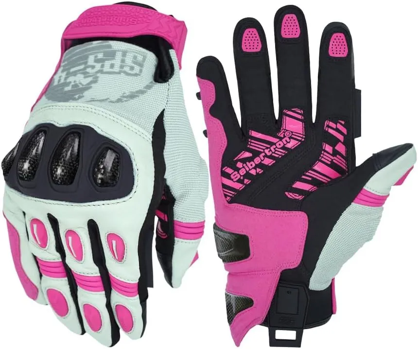 Seibertron Youth SPS-4 Winter Cold Weather Motorcycle Gloves Rainproof Riding with Touchscreen Warm Gauntlet for Boys and Girls