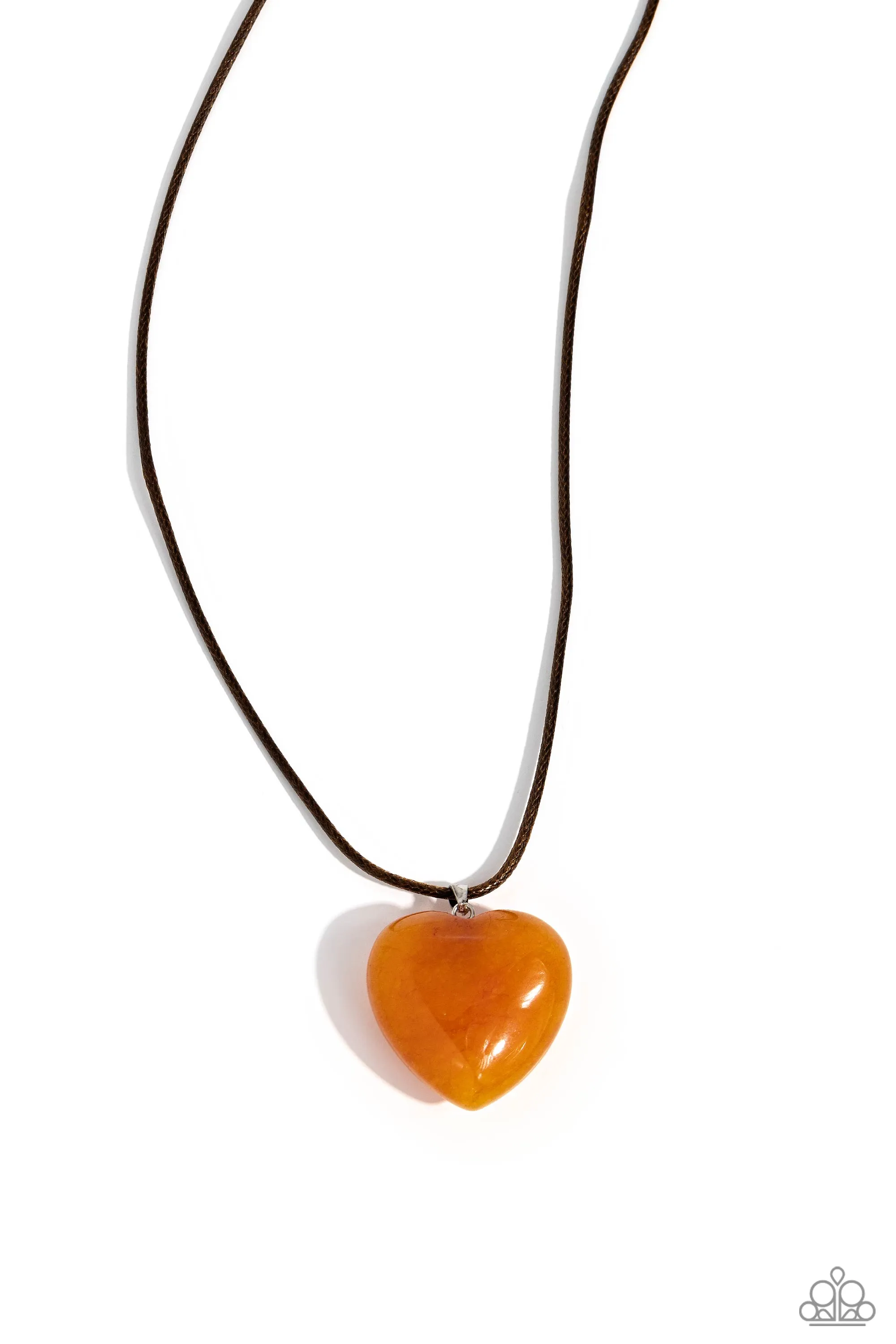 Serene Sweetheart - Orange Paparazzi Accessories
