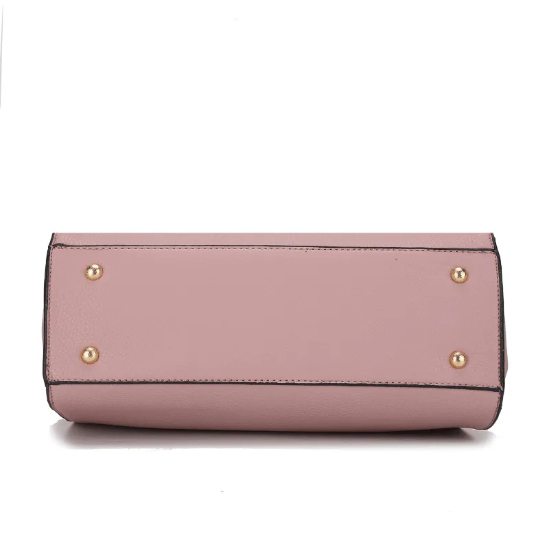 Shelby Satchel Handbag with Wallet Vegan Leather