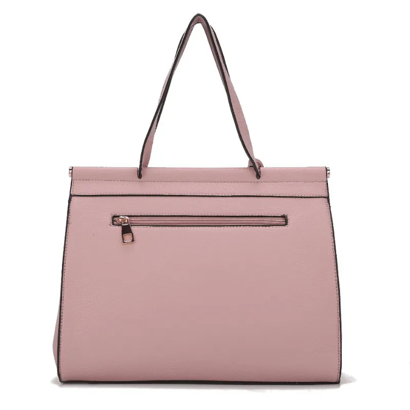Shelby Satchel Handbag with Wallet Vegan Leather