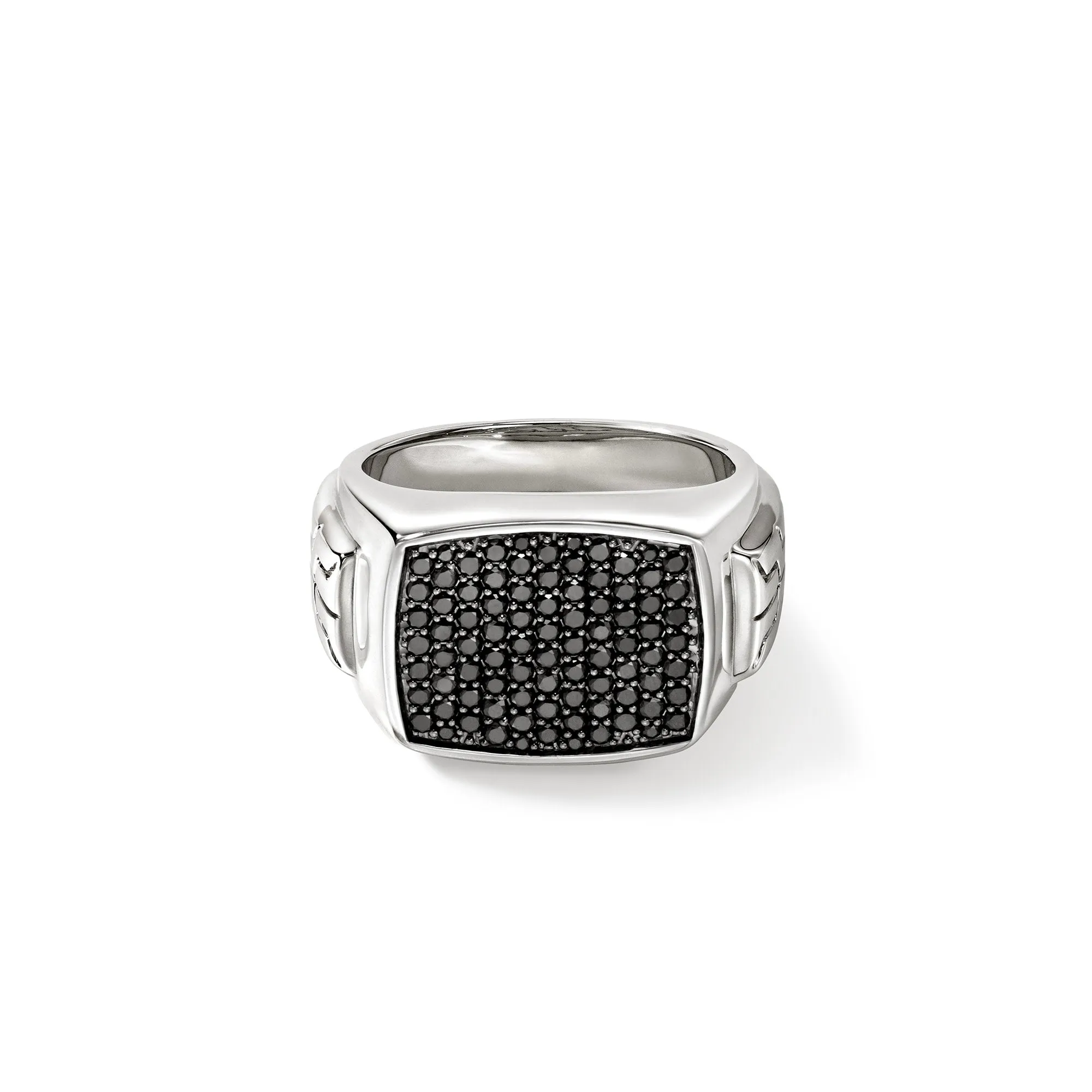 Signet Ring, Sterling Silver, Gemstones|RMS9010984BLS