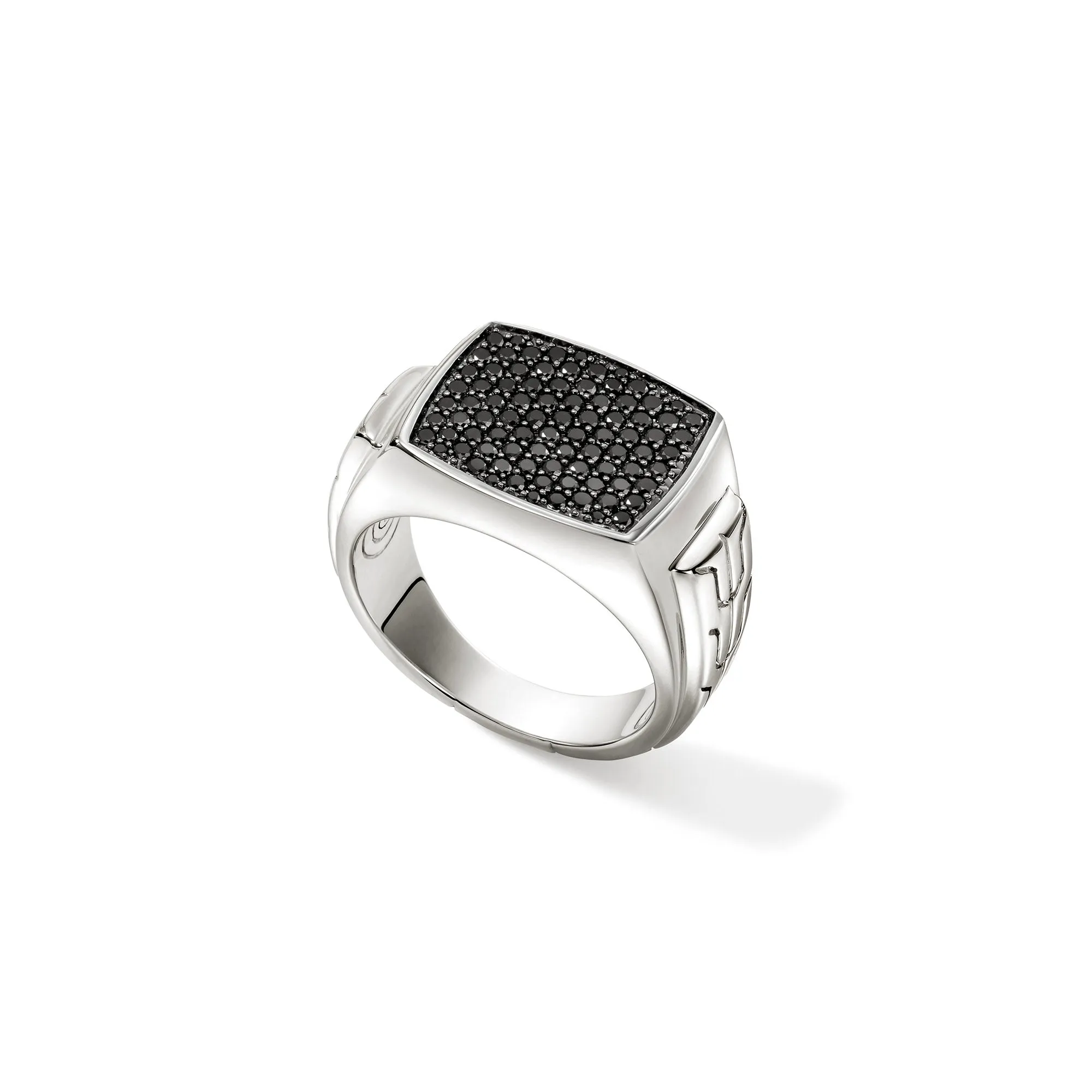 Signet Ring, Sterling Silver, Gemstones|RMS9010984BLS