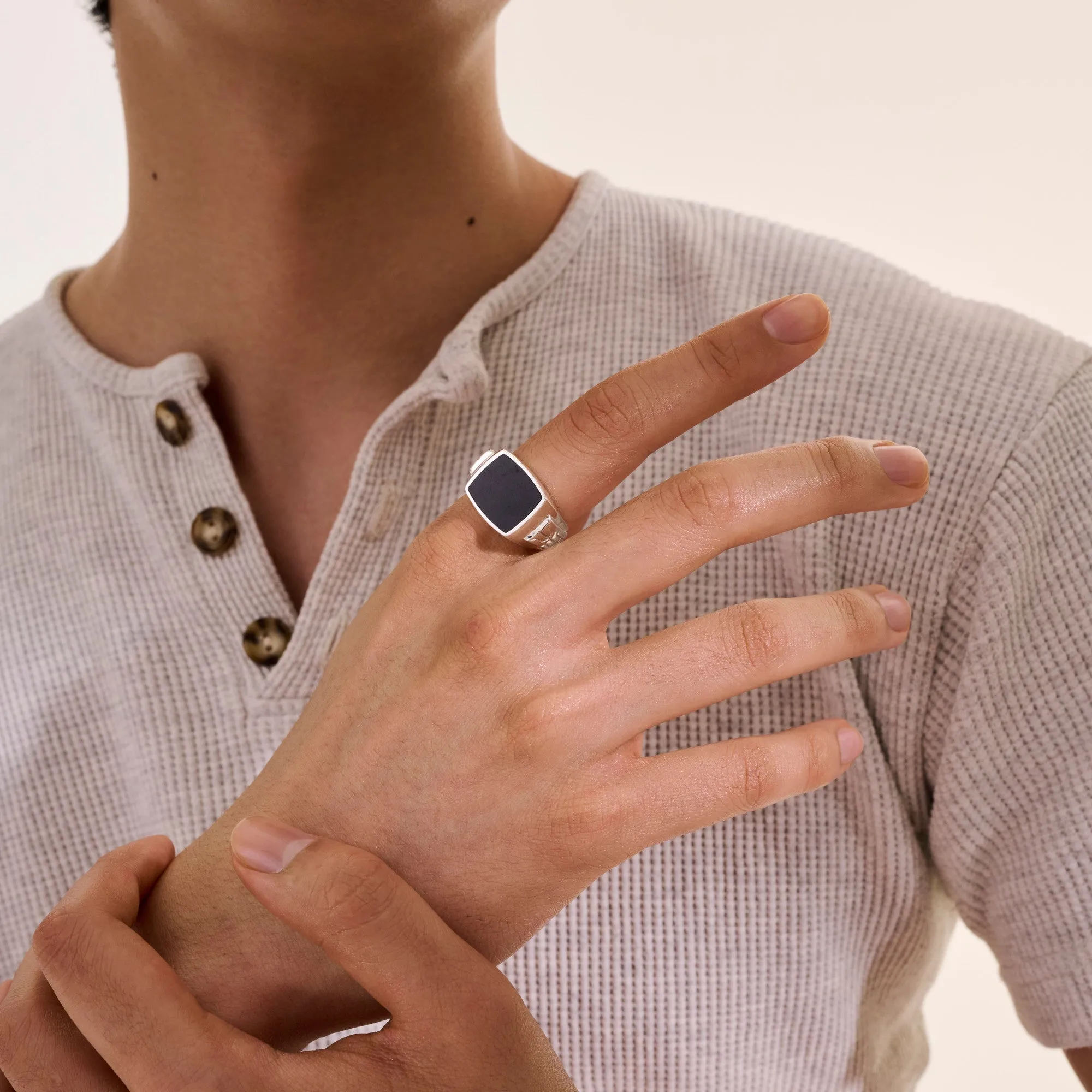 Signet Ring, Sterling Silver|RMS986781BON