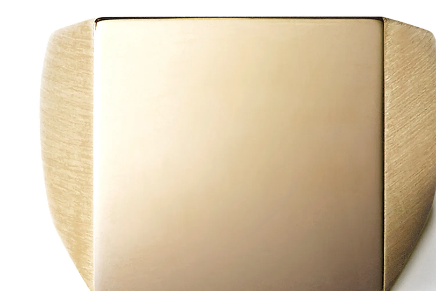 Signet Square Ring