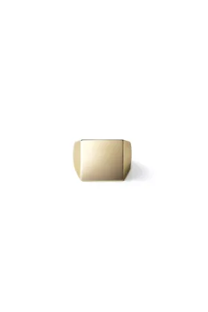 Signet Square Ring