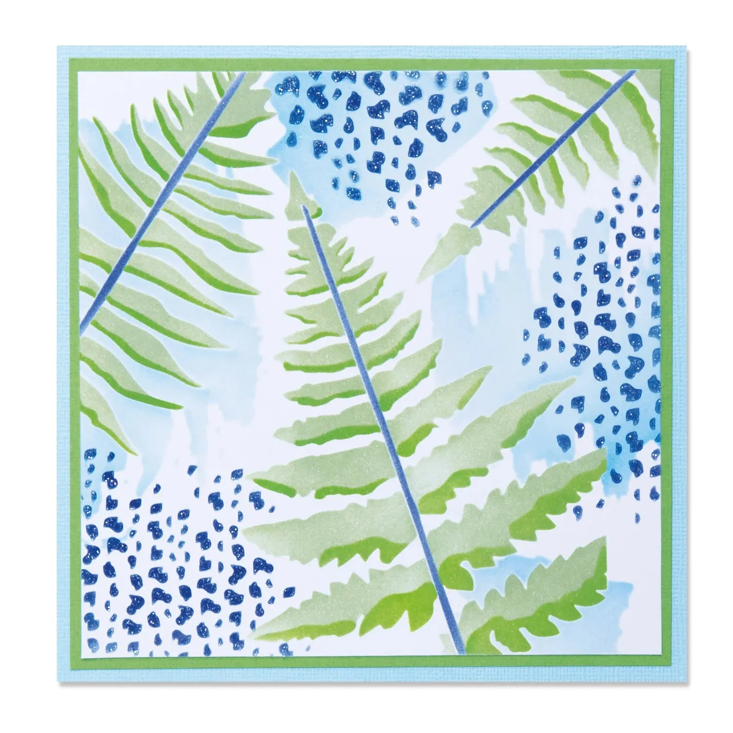 Sizzix Layered Stencil 4/Pkg - Fern