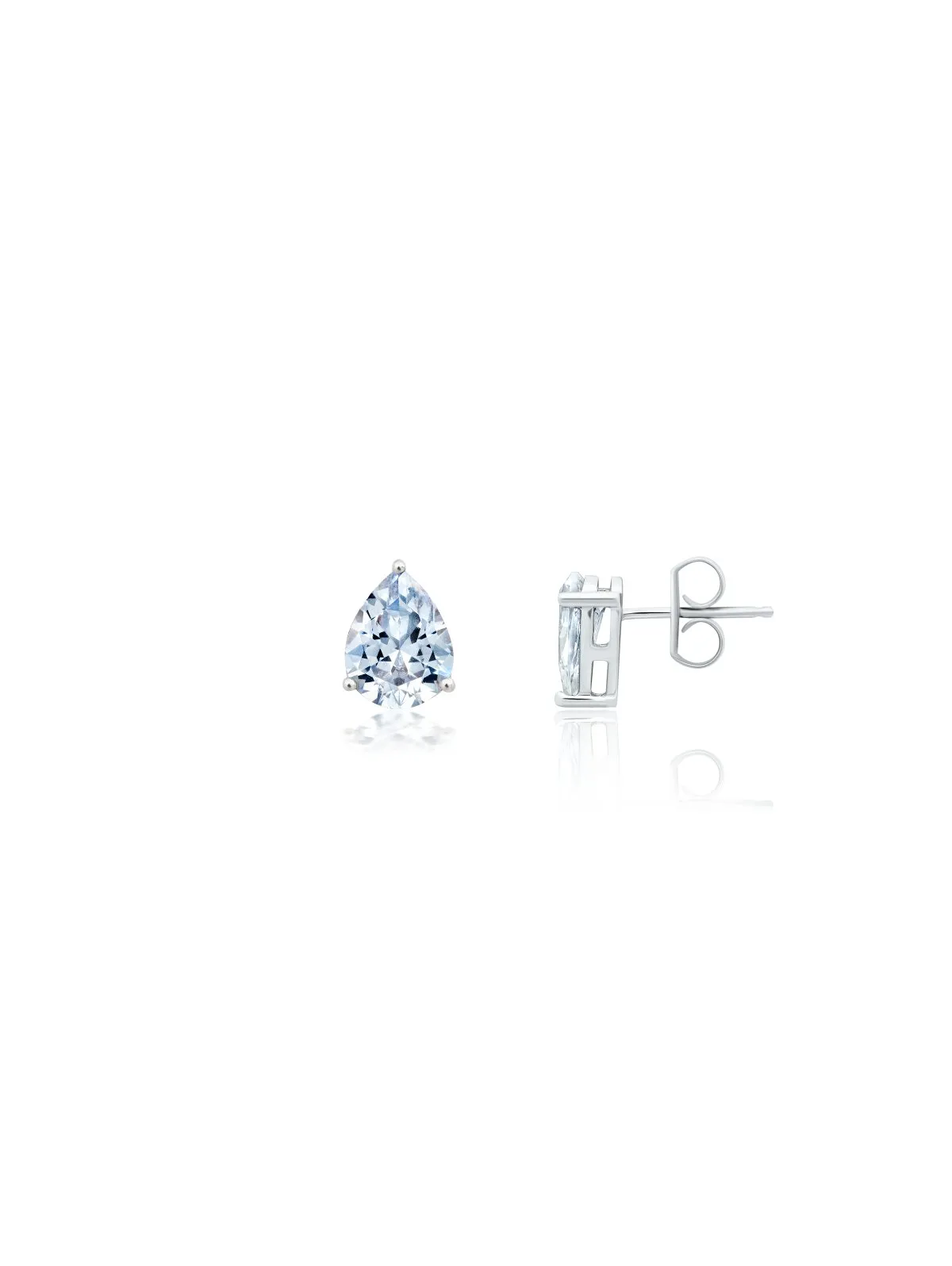 Small Pear Post Earrings Sale