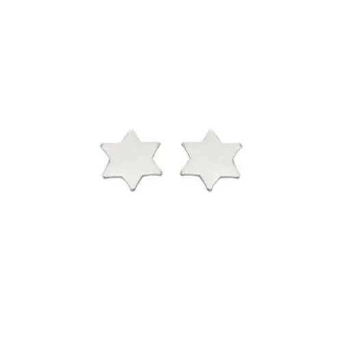 Small Sterling Silver Star Stud Earrings