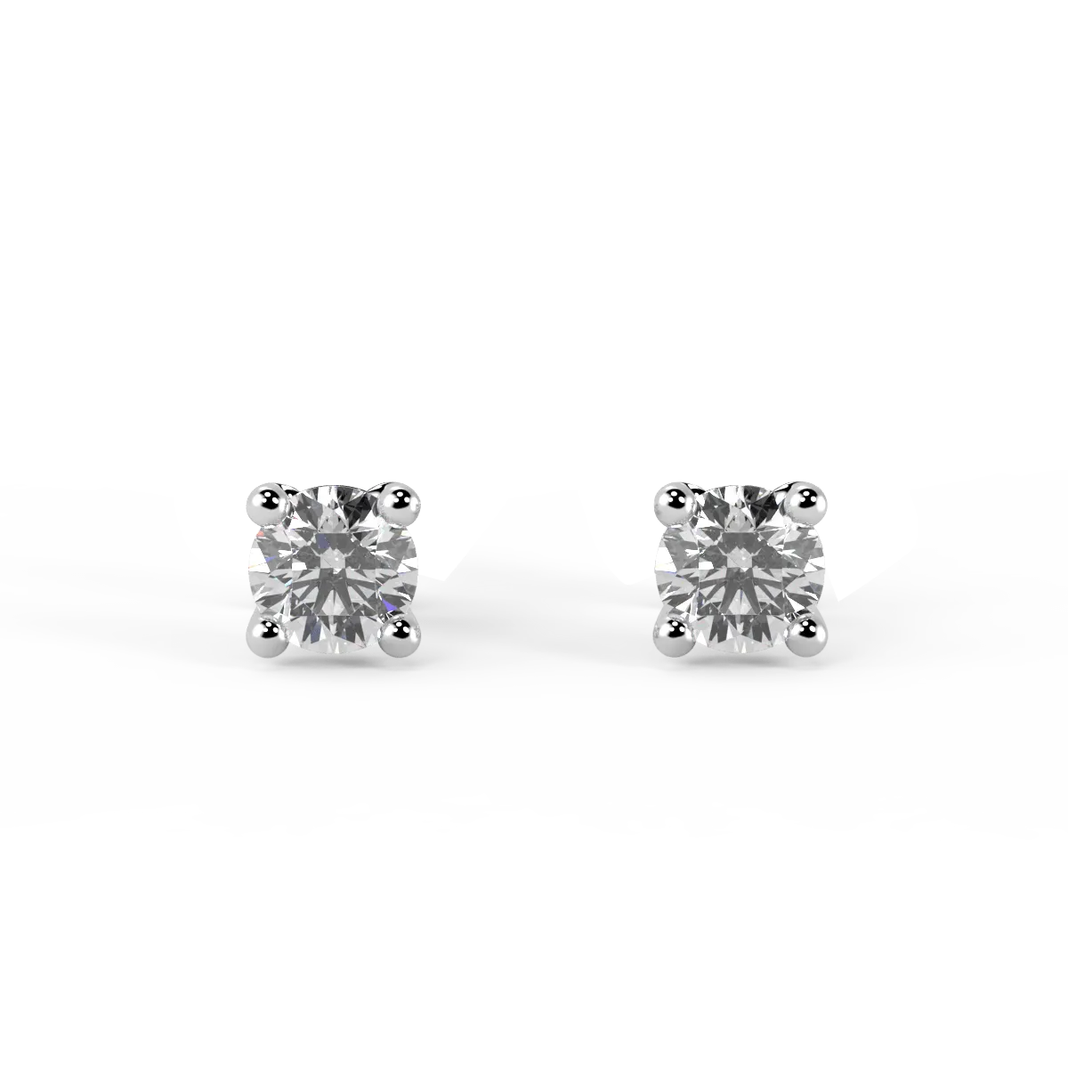 Solitaire mini earrings