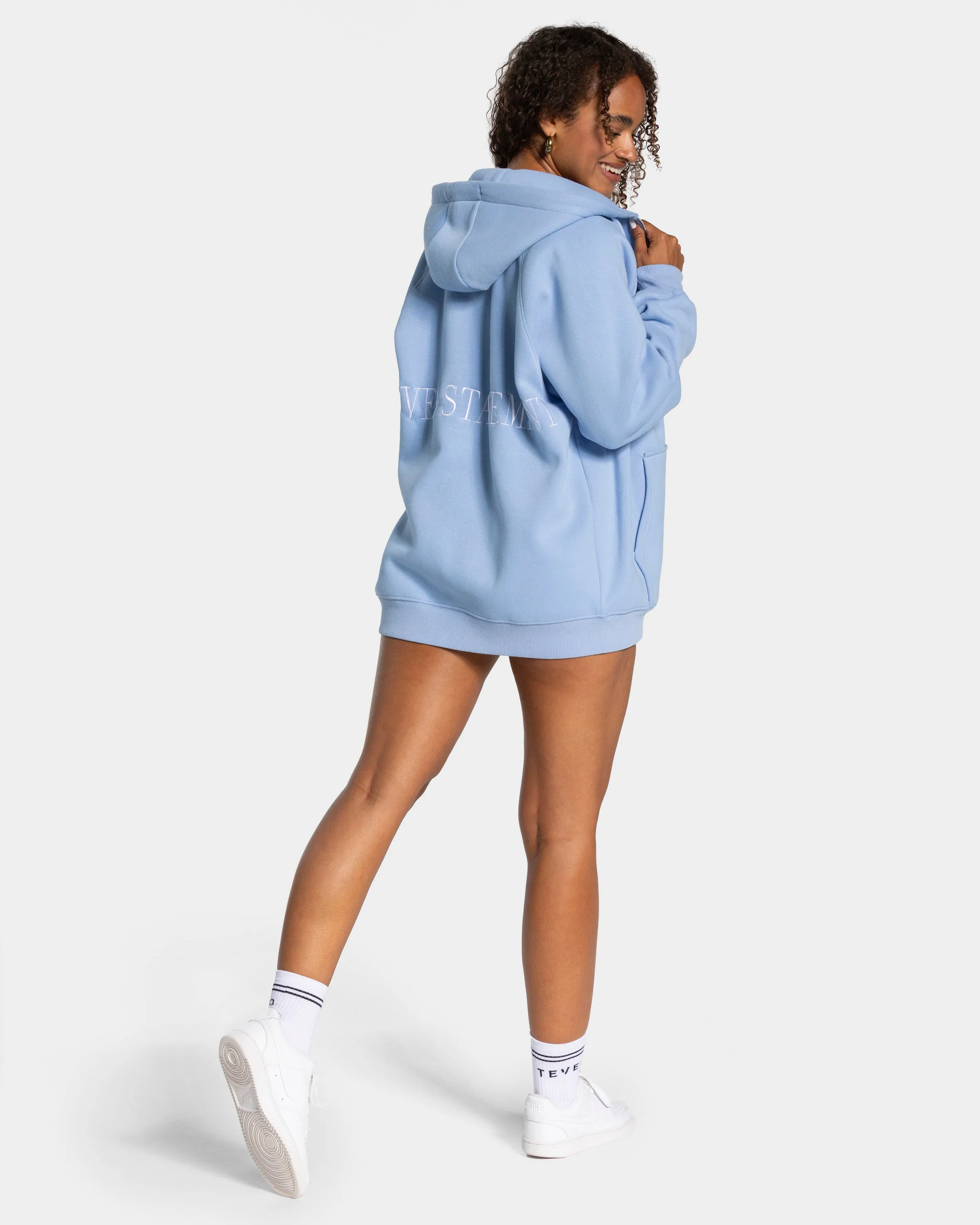 Statement Oversized Jacke "Blau"