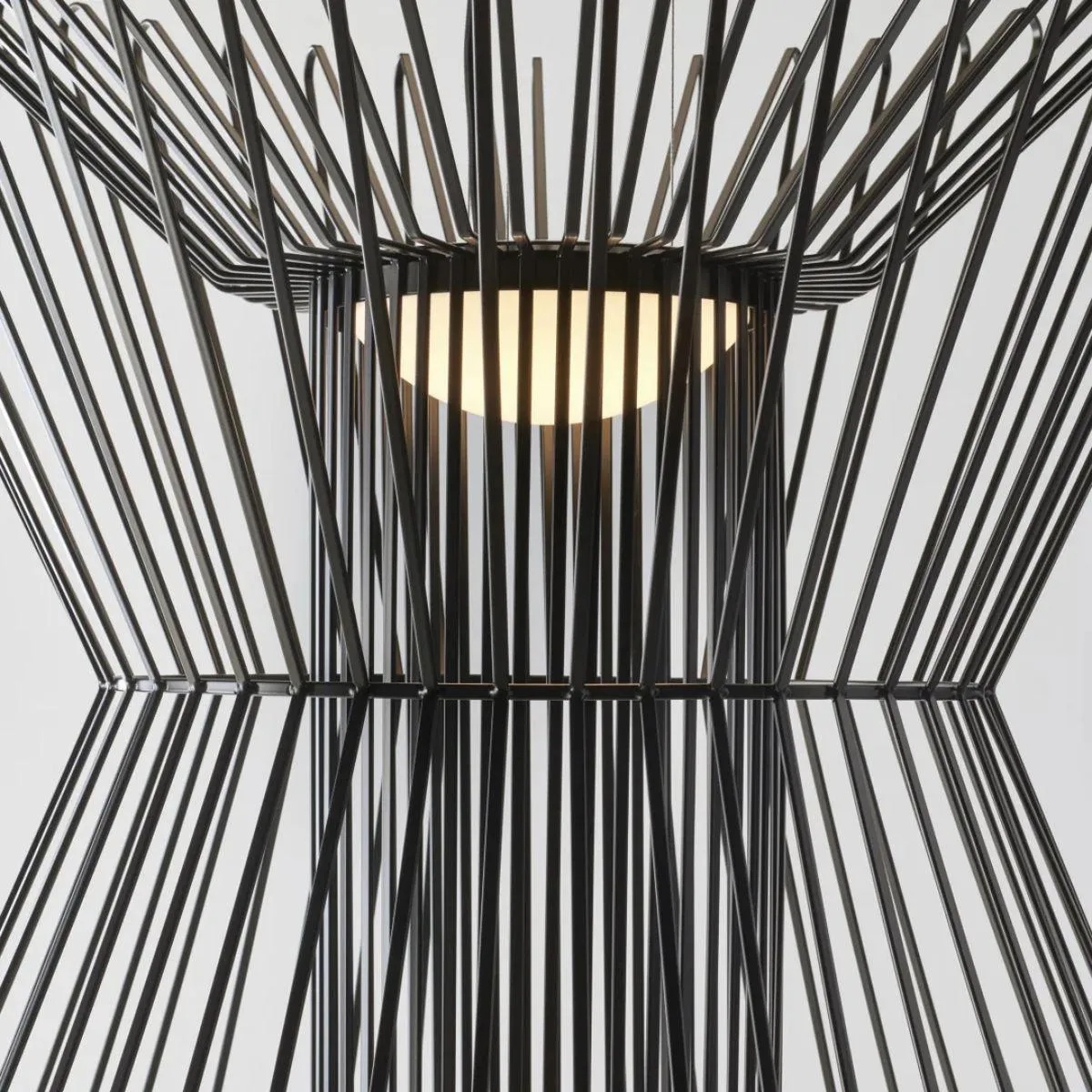 Syrma Grande36 in. LED Pendant Light 3500K Black finish