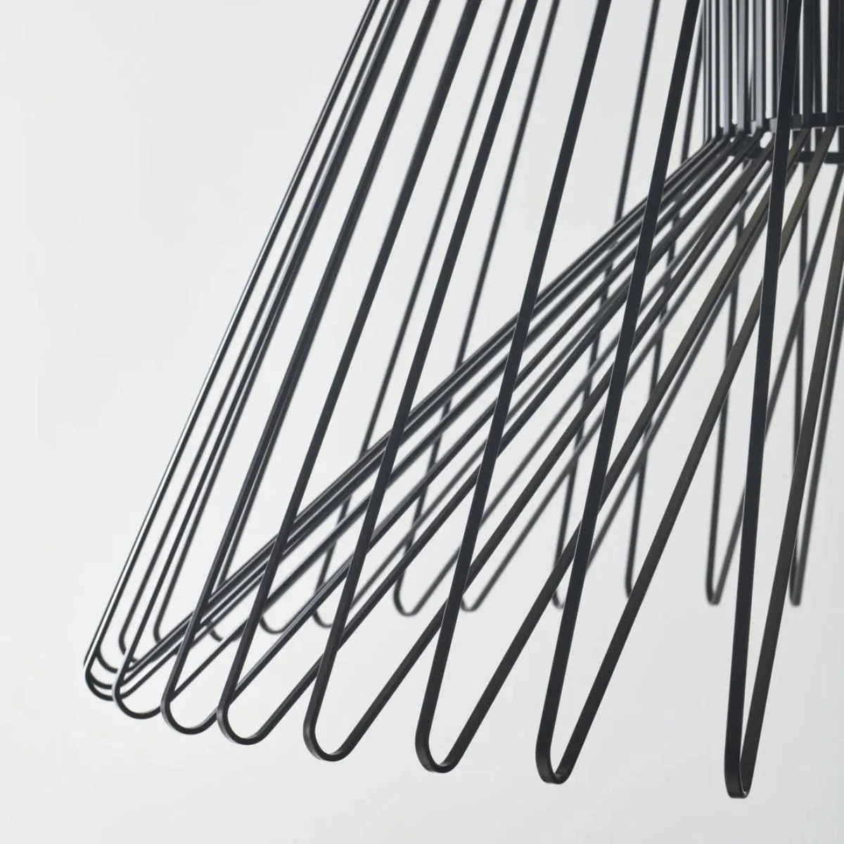 Syrma Grande36 in. LED Pendant Light 3500K Black finish