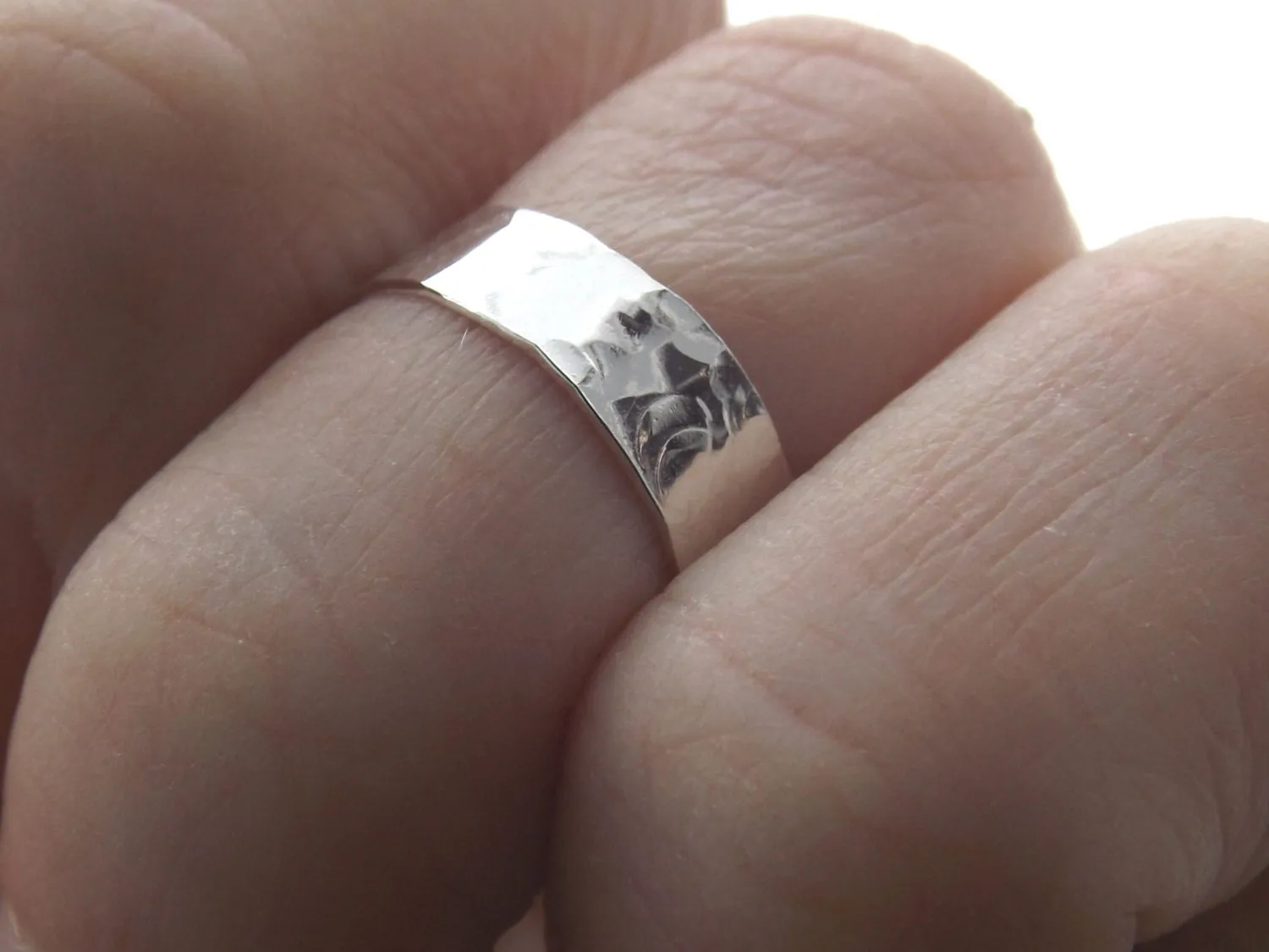 Textured Knuckle Ring,Wide Band Knuckle Rings,Sterling Knuckle Rings,Stacking Rings, Knuckle Armour, Hammered Knuckle Ring, Rings