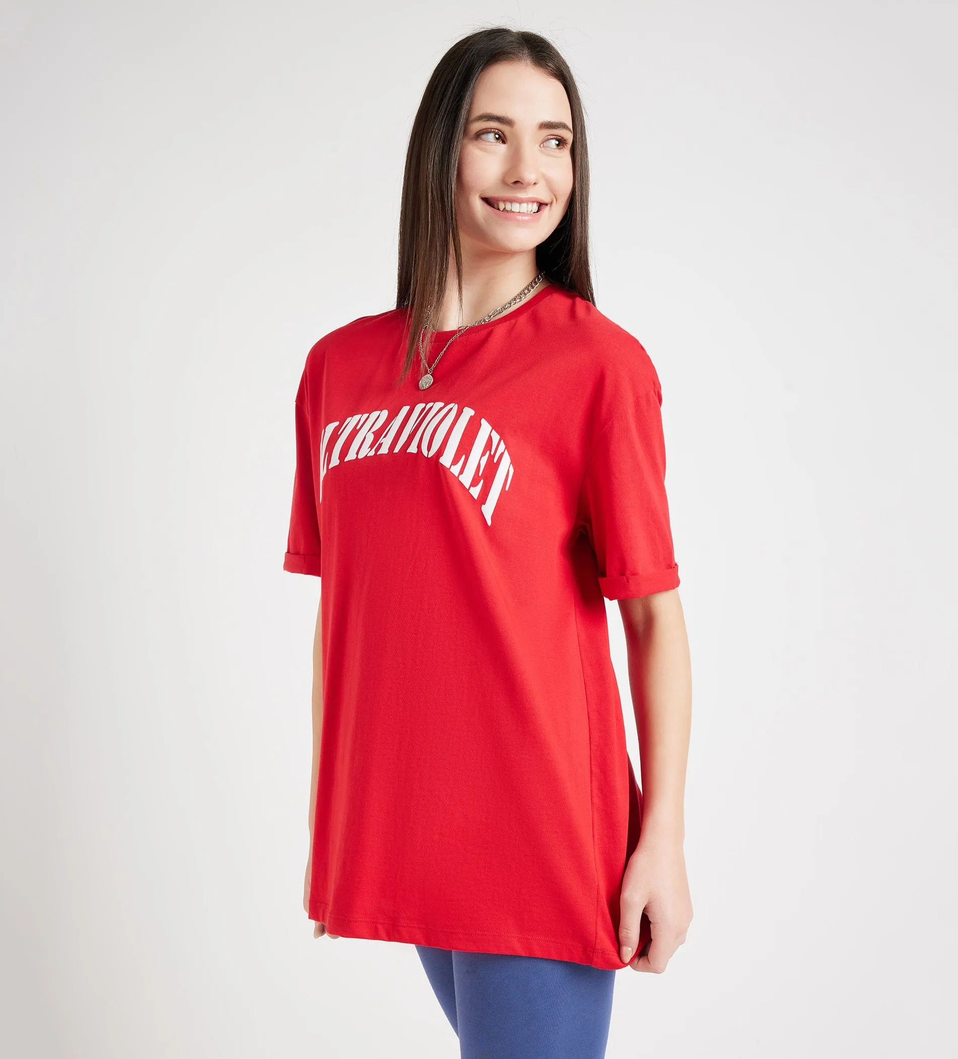 Ultraviolet Oversized Tee