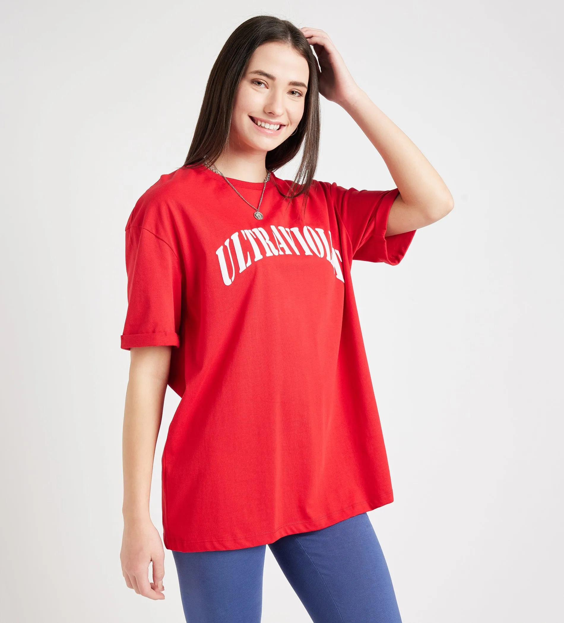 Ultraviolet Oversized Tee
