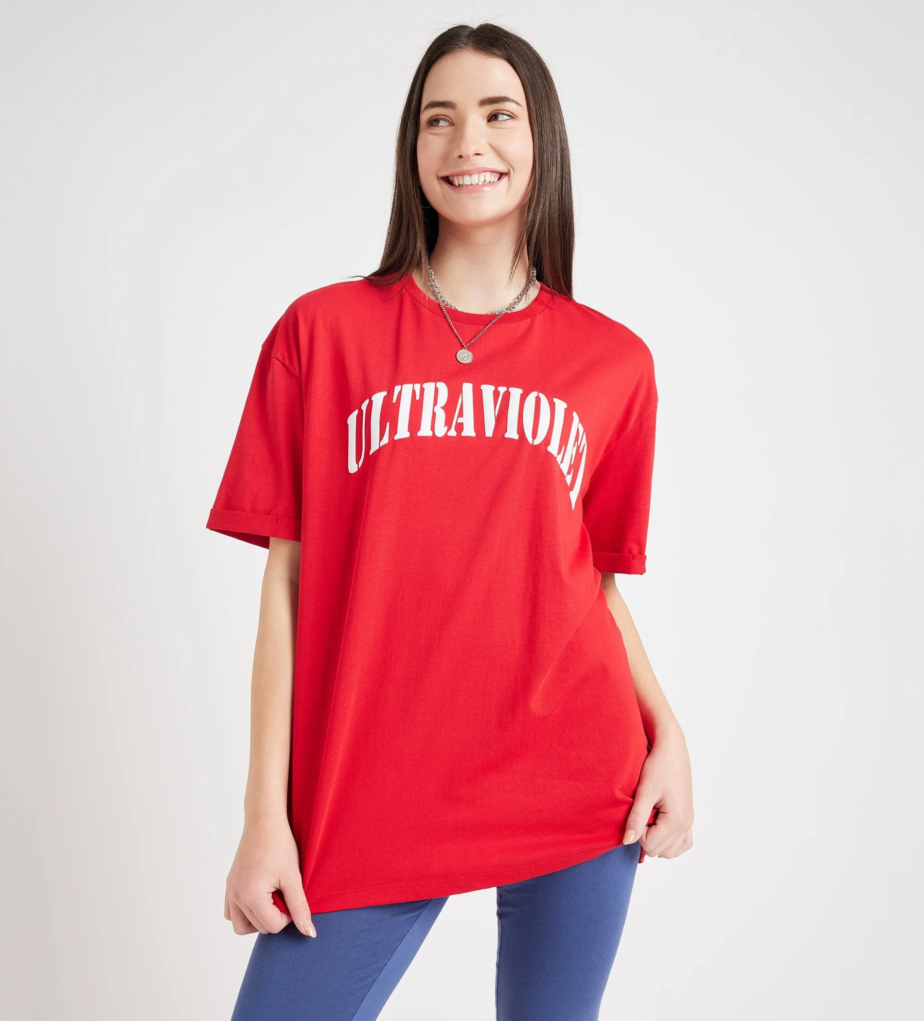 Ultraviolet Oversized Tee