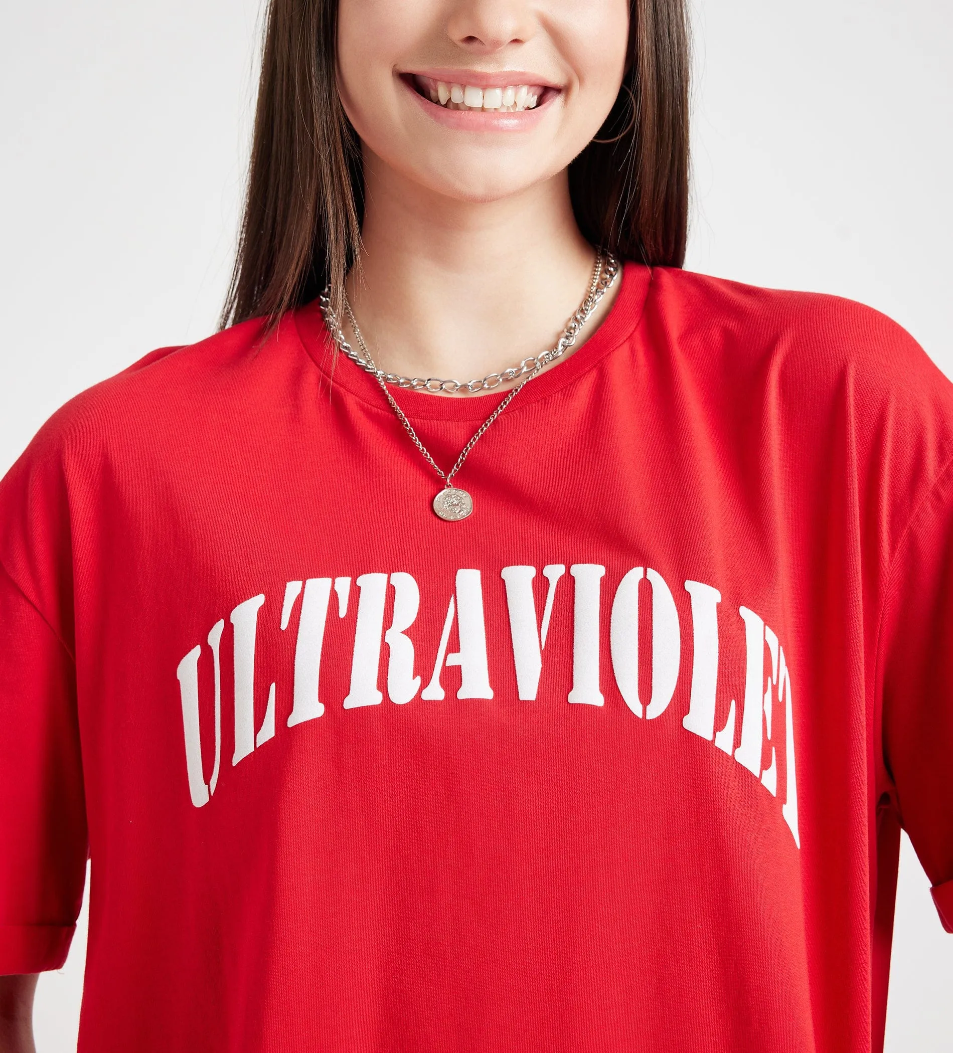 Ultraviolet Oversized Tee