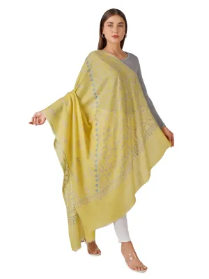 Versatile Pashmina Shawl – Day to Night Fashion - Lemon