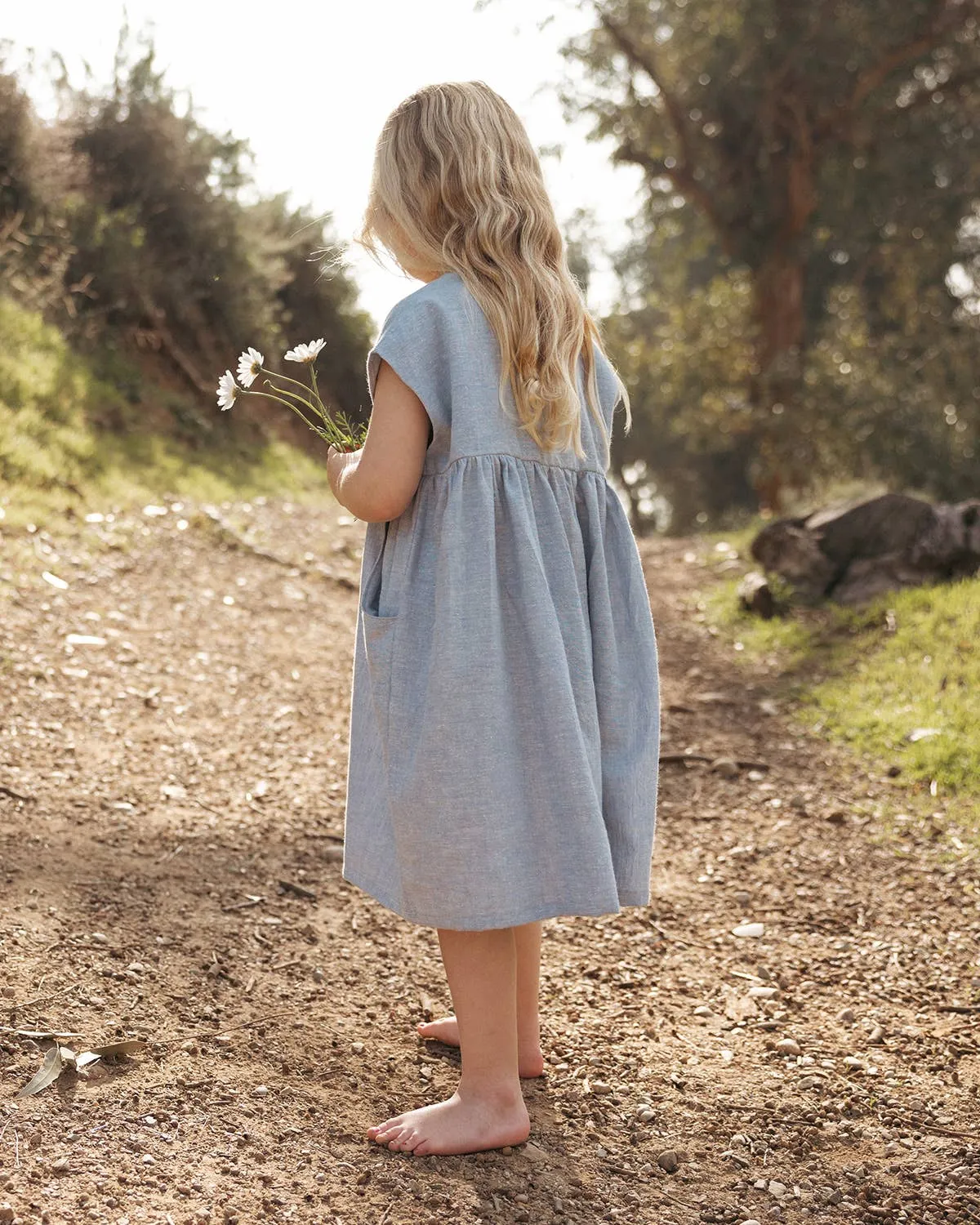Yoko Dress: Sky Blue