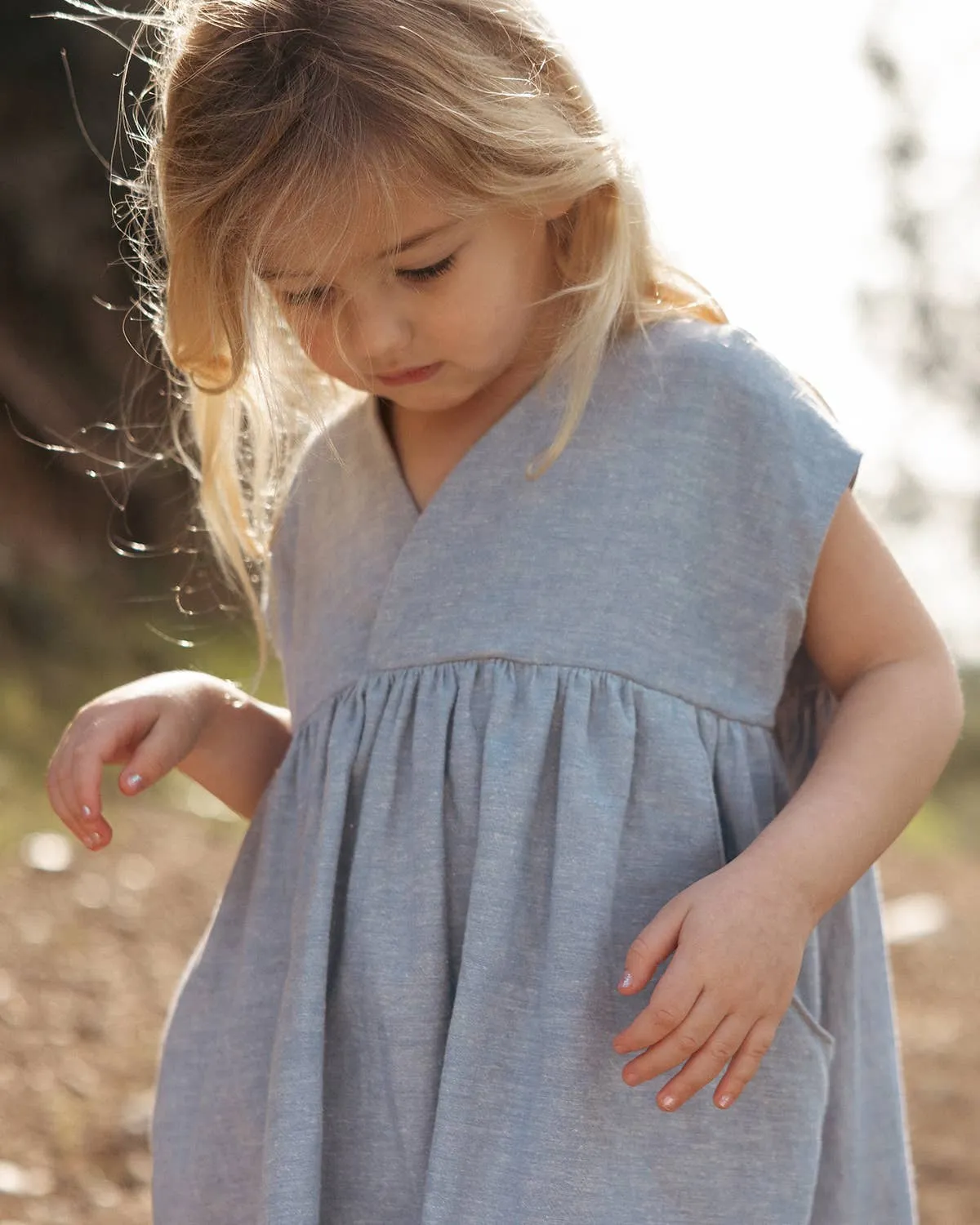 Yoko Dress: Sky Blue