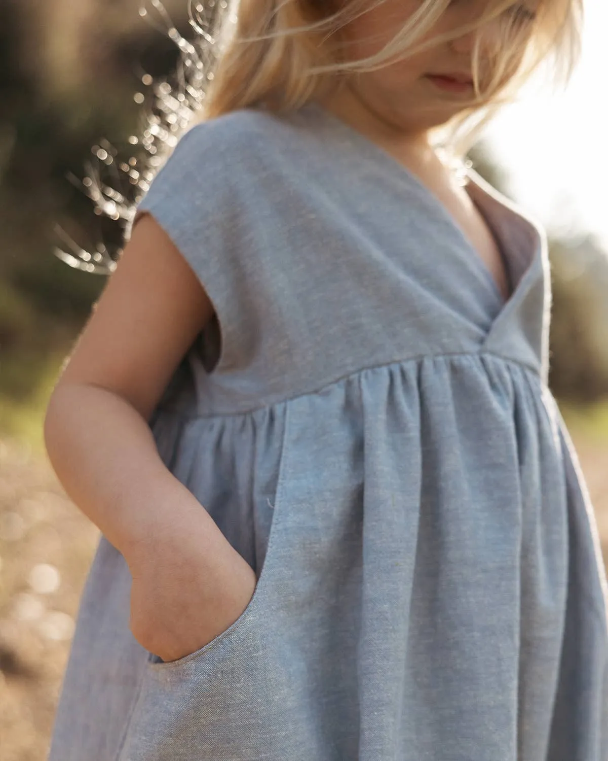 Yoko Dress: Sky Blue