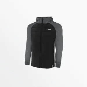YOUTH THERMA FLEECE WOVEN FRONT JACKET